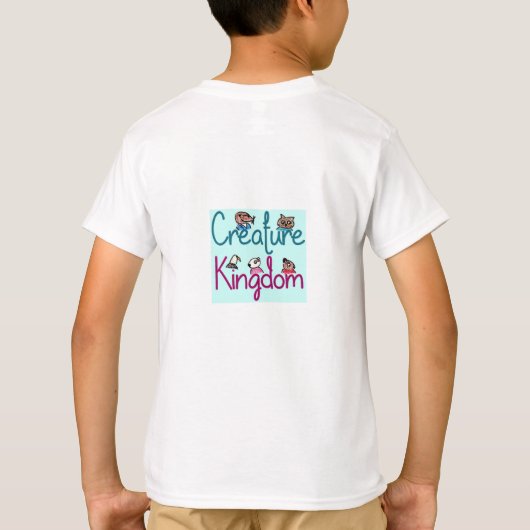 Digory Mole begint met zijn T-shirt (Achterkant)