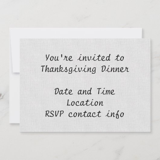 Diiner Dysfunctionele familie Kaart (Achterkant)