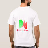 Diizend bemanningsleden t-shirt (Achterkant)