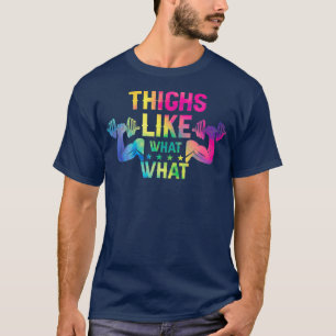 Dijen als wat-fitness-werkuitdraaikolk t-shirt