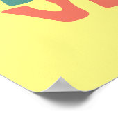 Dijen en Spooky Vibes - Funny Halloween Poster (Hoek)