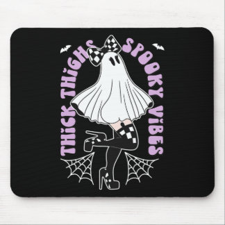 Dijen Spooky Vibes Schattige Ghost Halloween Bats  Muismat