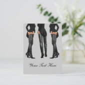 Dijke High Boot Modellen Briefkaart (Staand voorkant)