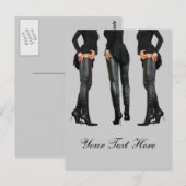 Dijke High Boot Modellen Briefkaart (Voorkant / Achterkant)