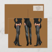 Dijke High Boot Modellen Briefkaart (Voorkant / Achterkant)