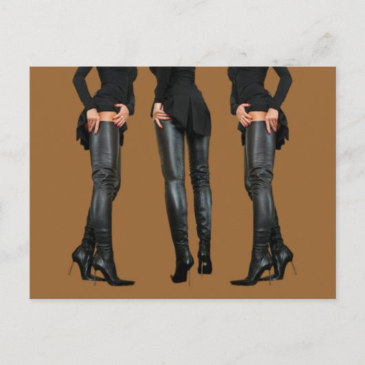 Dijke High Boot Modellen Briefkaart (Voorkant)
