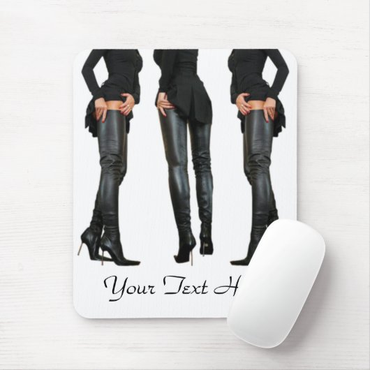 Dijke High Boot Modellen Muismat (Met muis)