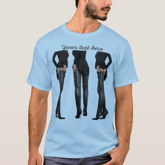 Dijke High Boot Modellen T-shirt (Voorkant)