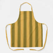 Dijon and Zest Striped Pattern Schort (Voorkant)