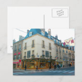 Dijon, Bourgogne, Frankrijk, mosterdwinkel Briefkaart (Voorkant / Achterkant)