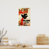 Dijon Chicken Food and Art Poster (Keuken)