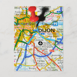 Dijon, Frankrijk Briefkaart