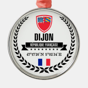 Dijon Metalen Ornament