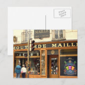 Dijon, mosterdwinkel briefkaart (Voorkant / Achterkant)