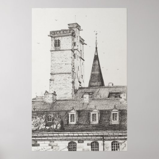 Dijon Rooftops France.2008 Poster (Voorkant)