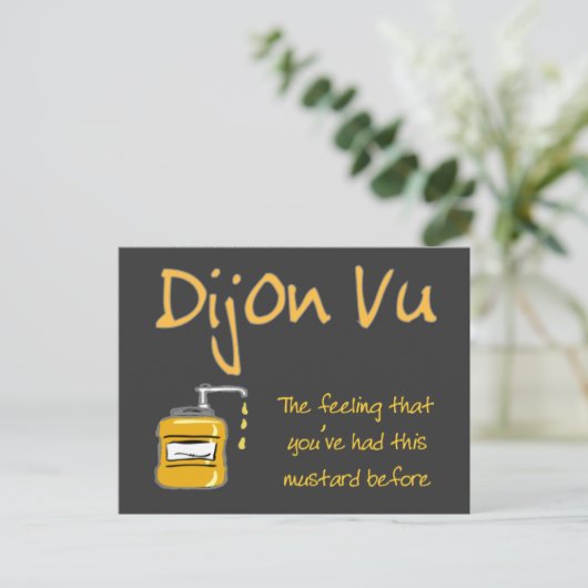 Dijon Vu Briefkaart (Staand voorkant)