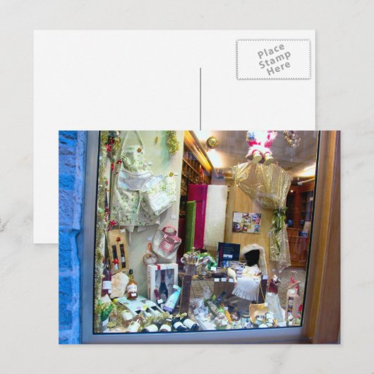 Dijon, winkelvenster briefkaart (Voorkant / Achterkant)