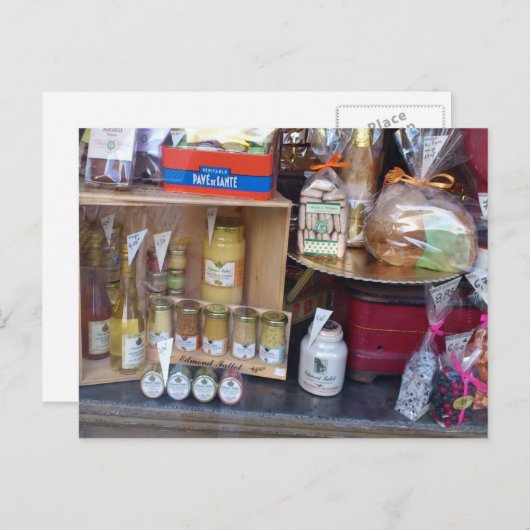 Dijon, winkelvenster briefkaart (Voorkant / Achterkant)