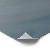 Dijsslang gooide het hoofd uit water poster (Hoek)