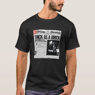 Dik als een brick bevestigd t-shirt