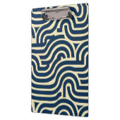 dik bochtig glad patroon Rood, Geel, Blauw, Klembord (Links)