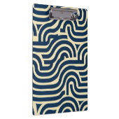 dik bochtig glad patroon Rood, Geel, Blauw, Klembord (Rechts)