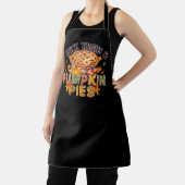 Dik Dijen & Pompoen Pies Grappige Thanksgiving Schort (Insitu)
