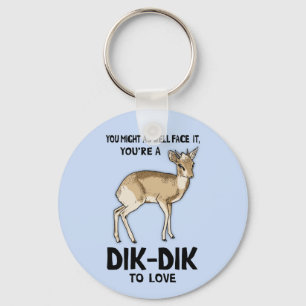 Dik-Dik aan Liefde Sleutelhanger