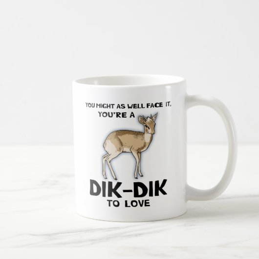 Dik-Dik To Love Koffiemok (Rechts)