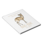 Dik-Dik To Love Notitieblok (Schuin)