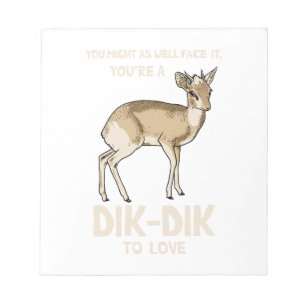 Dik-Dik To Love Notitieblok