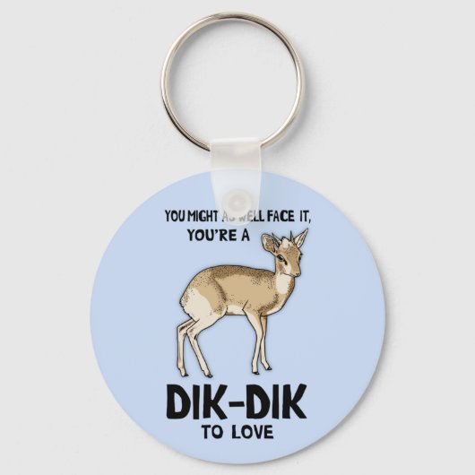 Dik-Dik To Love Sleutelhanger (Voorkant)