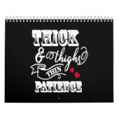 dik en dik geduld kalender (Hoes)