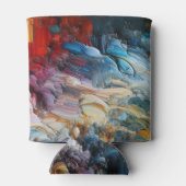 Dik gestructureerd verfpatroon blikjeskoeler (Achterkant)