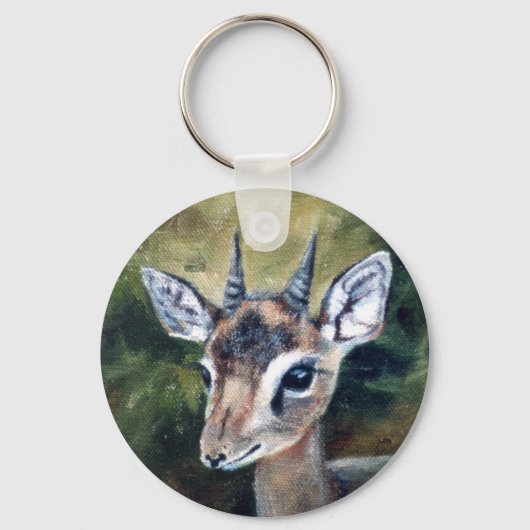 Dikdik Dwarf Antelope Sleutelhanger (Voorkant)