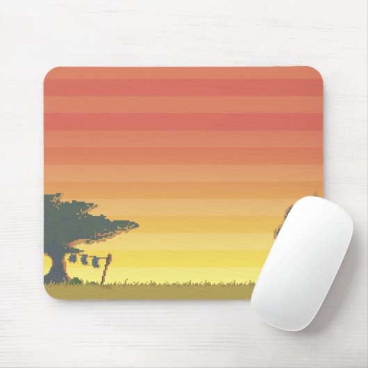Dikdik - Sunset Mousepad Muismat (Met muis)