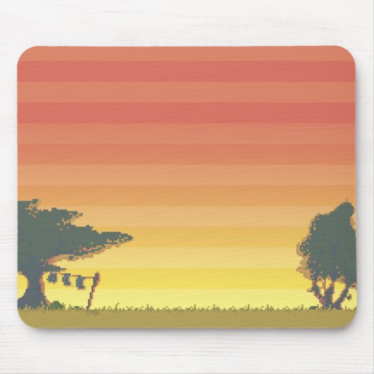 Dikdik - Sunset Mousepad Muismat (Voorkant)