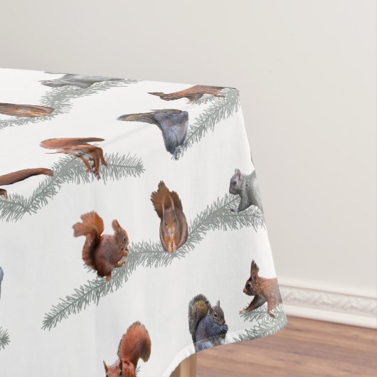 Dikeekhoorn Frenzy Tablecloth Tafelkleed (Voorbeeld)