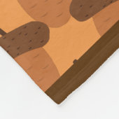 Dikeekhoorn Holding Acorn Fleece Blanket Deken (Hoek)