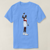 Dikembe Mutombo Finger Wag T-shirt (Design voorkant)
