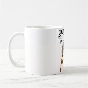 Dikfoto's verzenden koffiemok