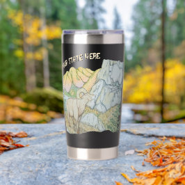 Dikhoornschaap & Berggeit Geïsoleerde Drinkbeker