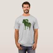 Dikhoornschaap Boom T-shirt (Voorkant volledig)