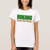 Diking goedkoper dan therapie t-shirt (Voorkant)