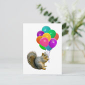 Dikke ballonnen briefkaart (Staand voorkant)