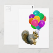 Dikke ballonnen briefkaart (Voorkant / Achterkant)