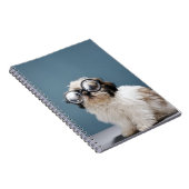 Dikke bril dragen notitieboek (Rechterzijde)