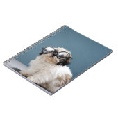Dikke bril dragen notitieboek (Linkerzijde)