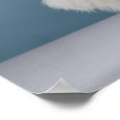 Dikke bril dragen poster (Hoek)