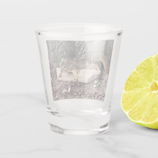 Dikke bril shot glas (Achterkant)